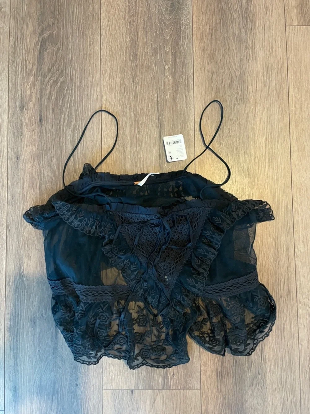 Free People Sofia Mesh Tank- size XL
